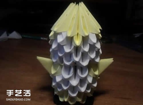 三角插鴨子怎么做圖解 三角插手工藝品鴨子制作 -  www.rpnrmr.com
