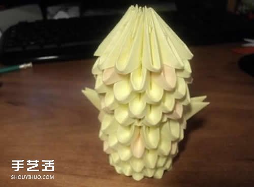 三角插鴨子怎么做圖解 三角插手工藝品鴨子制作 -  www.rpnrmr.com