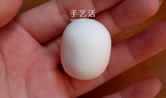 土豆兔粘土制作教程 超輕粘土土豆兔DIY圖解 -  www.rpnrmr.com