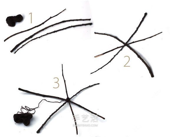 萬(wàn)圣節(jié)道具制作圖解 兒童簡(jiǎn)單蜘蛛網(wǎng)手工制作 -  www.rpnrmr.com
