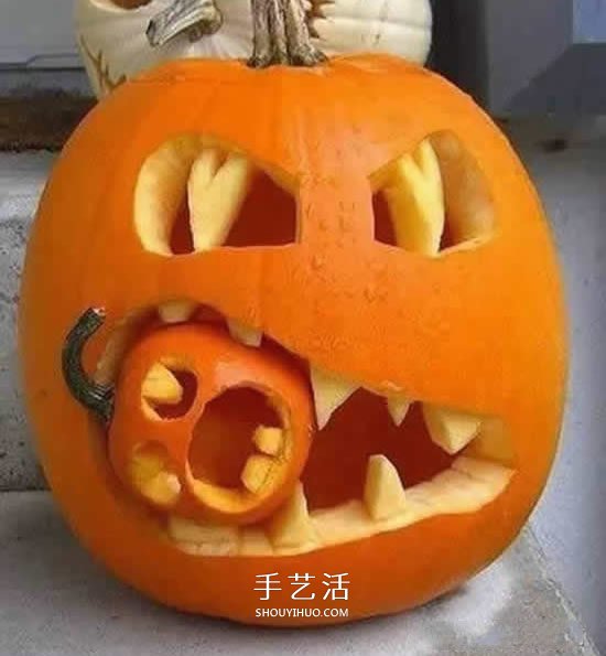萬圣節(jié)南瓜燈DIY制作 自制萬圣節(jié)南瓜燈的方法 -  www.rpnrmr.com