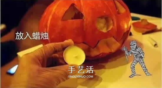 萬圣節(jié)南瓜燈DIY制作 自制萬圣節(jié)南瓜燈的方法 -  www.rpnrmr.com