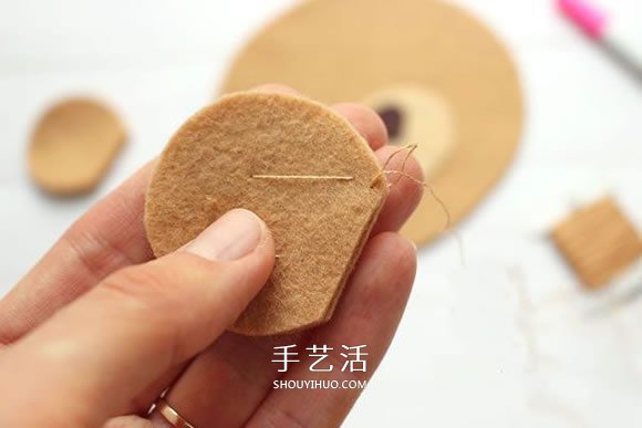 不織布新年小熊制作 超萌小熊布偶DIY圖解 -  www.rpnrmr.com