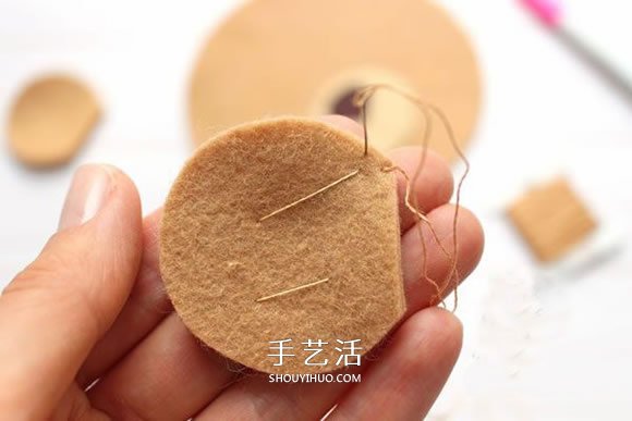 不織布新年小熊制作 超萌小熊布偶DIY圖解 -  www.rpnrmr.com
