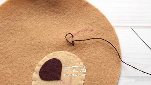 不織布新年小熊制作 超萌小熊布偶DIY圖解 -  www.rpnrmr.com