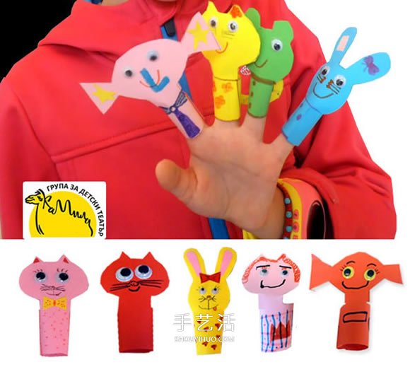 小動(dòng)物手偶玩具制作 幼兒動(dòng)物手偶的做法圖解 -  www.rpnrmr.com