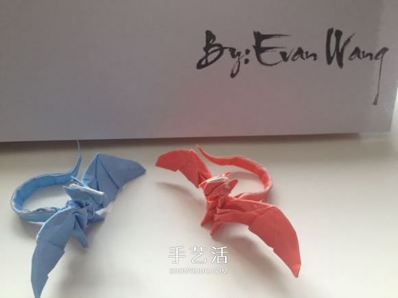 怎么折紙翼龍的折法 手工折紙翼龍圖解教程 -  www.rpnrmr.com