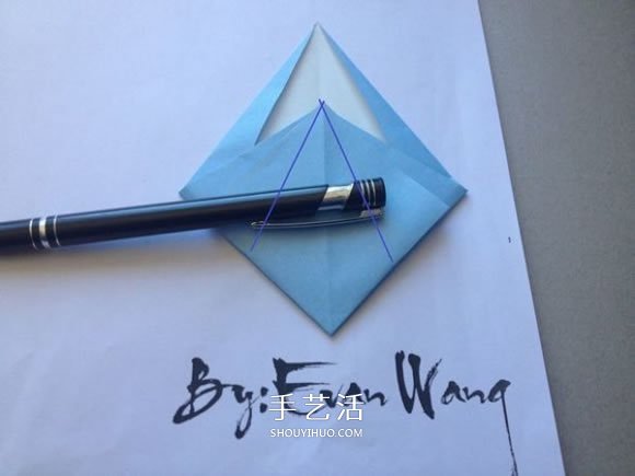 怎么折紙翼龍的折法 手工折紙翼龍圖解教程 -  www.rpnrmr.com