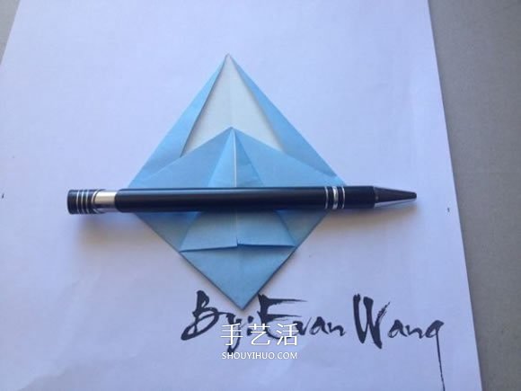 怎么折紙翼龍的折法 手工折紙翼龍圖解教程 -  www.rpnrmr.com