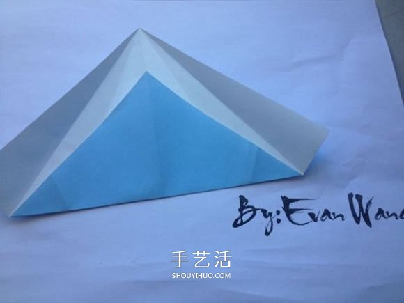 怎么折紙翼龍的折法 手工折紙翼龍圖解教程 -  www.rpnrmr.com