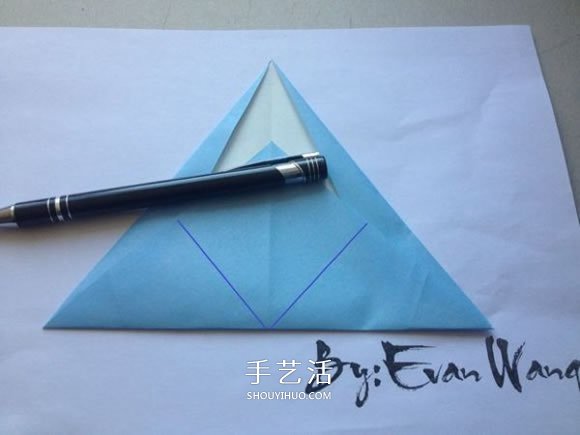 怎么折紙翼龍的折法 手工折紙翼龍圖解教程 -  www.rpnrmr.com