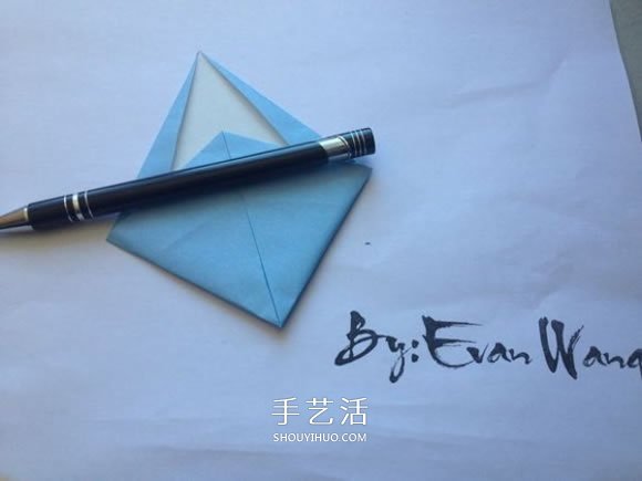 怎么折紙翼龍的折法 手工折紙翼龍圖解教程 -  www.rpnrmr.com