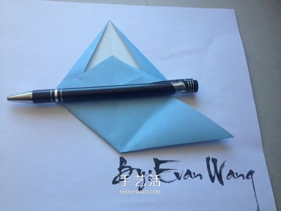 怎么折紙翼龍的折法 手工折紙翼龍圖解教程 -  www.rpnrmr.com