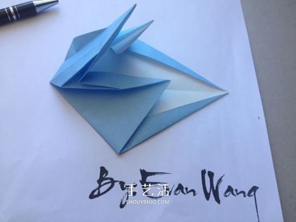 怎么折紙翼龍的折法 手工折紙翼龍圖解教程 -  www.rpnrmr.com