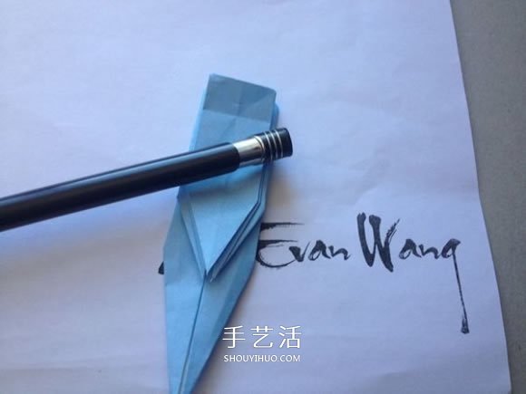 怎么折紙翼龍的折法 手工折紙翼龍圖解教程 -  www.rpnrmr.com