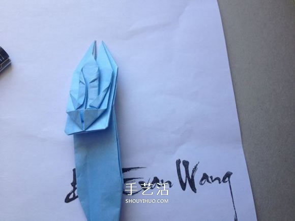 怎么折紙翼龍的折法 手工折紙翼龍圖解教程 -  www.rpnrmr.com