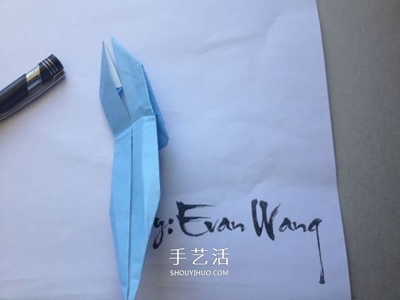 怎么折紙翼龍的折法 手工折紙翼龍圖解教程 -  www.rpnrmr.com