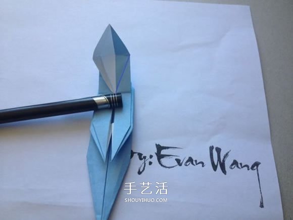 怎么折紙翼龍的折法 手工折紙翼龍圖解教程 -  www.rpnrmr.com