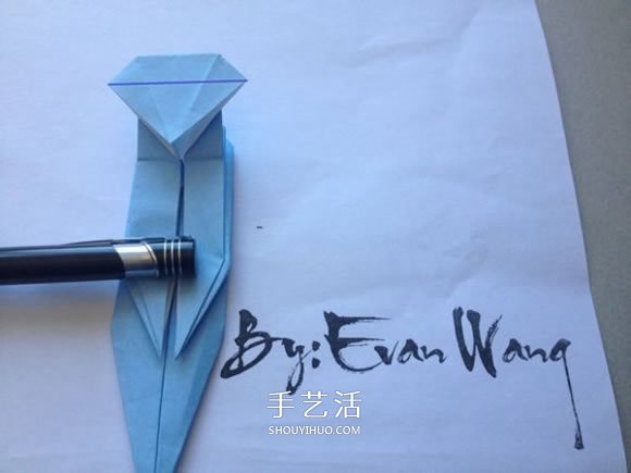 怎么折紙翼龍的折法 手工折紙翼龍圖解教程 -  www.rpnrmr.com
