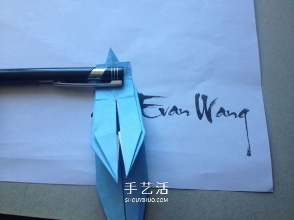 怎么折紙翼龍的折法 手工折紙翼龍圖解教程 -  www.rpnrmr.com