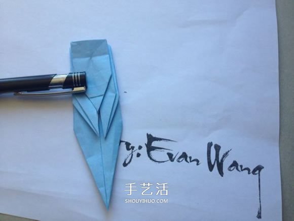 怎么折紙翼龍的折法 手工折紙翼龍圖解教程 -  www.rpnrmr.com
