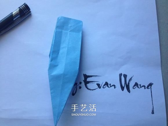 怎么折紙翼龍的折法 手工折紙翼龍圖解教程 -  www.rpnrmr.com