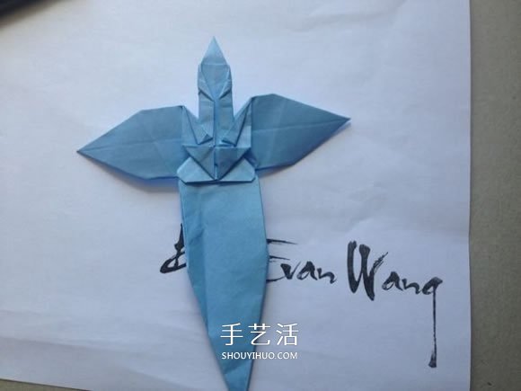 怎么折紙翼龍的折法 手工折紙翼龍圖解教程 -  www.rpnrmr.com