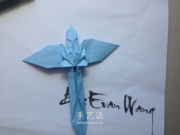 怎么折紙翼龍的折法 手工折紙翼龍圖解教程 -  www.rpnrmr.com
