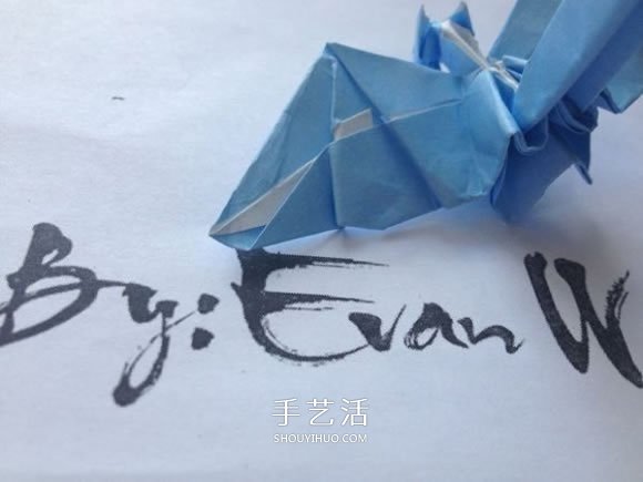 怎么折紙翼龍的折法 手工折紙翼龍圖解教程 -  www.rpnrmr.com