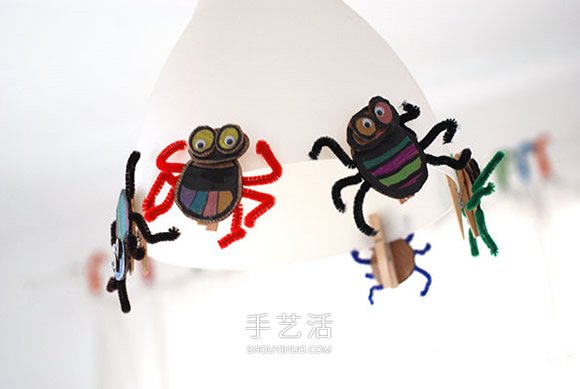幼兒園萬圣節(jié)蜘蛛制作 簡單硬紙板蜘蛛的做法 -  www.rpnrmr.com