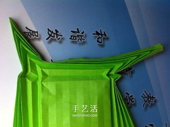 蛇腹蝴蝶的折法圖解 折紙美麗蝴蝶的方法教程 -  www.rpnrmr.com