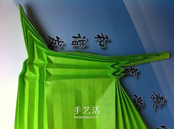 蛇腹蝴蝶的折法圖解 折紙美麗蝴蝶的方法教程 -  www.rpnrmr.com