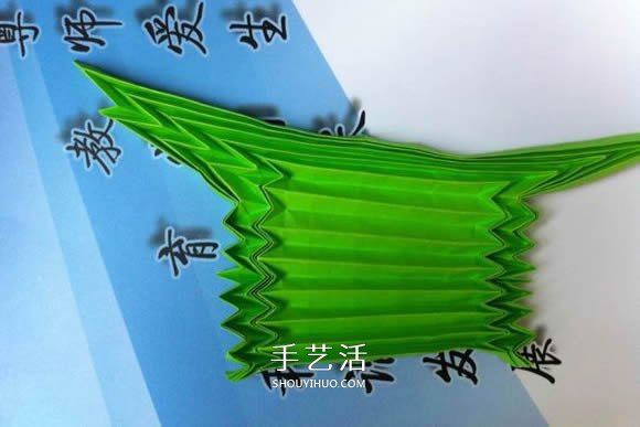 蛇腹蝴蝶的折法圖解 折紙美麗蝴蝶的方法教程 -  www.rpnrmr.com