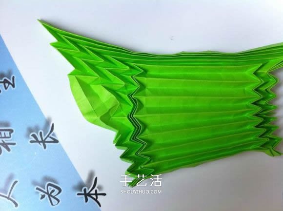 蛇腹蝴蝶的折法圖解 折紙美麗蝴蝶的方法教程 -  www.rpnrmr.com