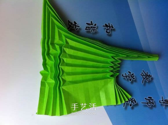 蛇腹蝴蝶的折法圖解 折紙美麗蝴蝶的方法教程 -  www.rpnrmr.com