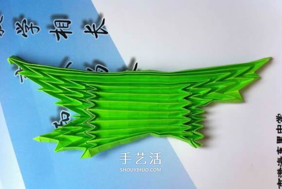 蛇腹蝴蝶的折法圖解 折紙美麗蝴蝶的方法教程 -  www.rpnrmr.com