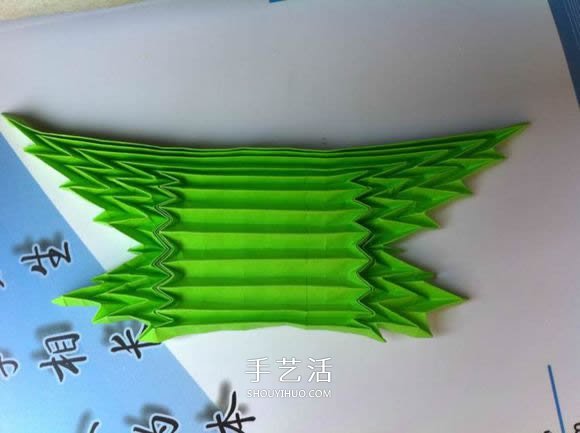 蛇腹蝴蝶的折法圖解 折紙美麗蝴蝶的方法教程 -  www.rpnrmr.com
