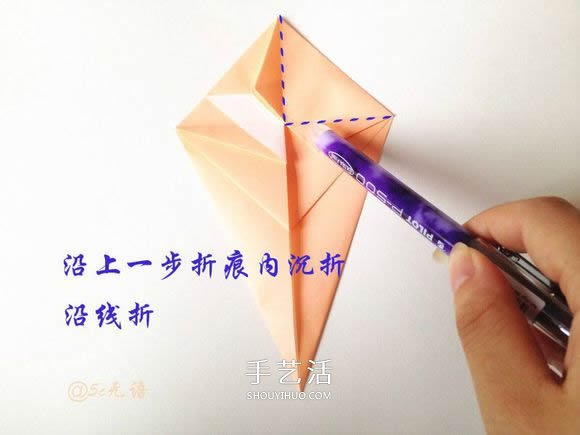 立體老鼠折紙圖解教程 逼真小老鼠的折法步驟 -  www.rpnrmr.com
