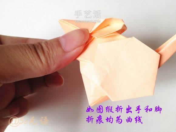立體老鼠折紙圖解教程 逼真小老鼠的折法步驟 -  www.rpnrmr.com