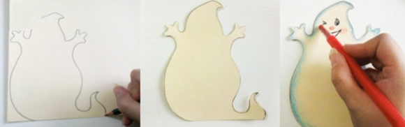 萬圣節(jié)燈籠制作方法 卡紙DIY萬圣節(jié)幽靈燈籠 -  www.rpnrmr.com