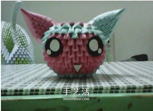 三角插小怪物手工制作 三角插卡通動物的做法 -  www.rpnrmr.com