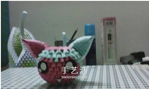 三角插小怪物手工制作 三角插卡通動物的做法 -  www.rpnrmr.com