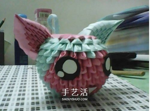 三角插小怪物手工制作 三角插卡通動物的做法 -  www.rpnrmr.com