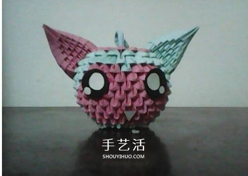 三角插小怪物手工制作 三角插卡通動物的做法 -  www.rpnrmr.com