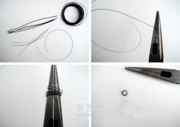 萬圣節(jié)蜘蛛便簽夾DIY 鐵絲手工制作可愛小蜘蛛 -  www.rpnrmr.com