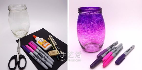 萬(wàn)圣節(jié)玻璃燈籠DIY教程 恐怖城堡燈飾手工制作 -  www.rpnrmr.com