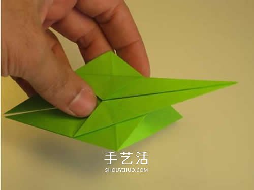 手工折紙翼龍的步驟圖 翼龍的折法圖解過程 -  www.rpnrmr.com