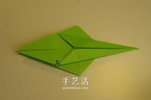 手工折紙翼龍的步驟圖 翼龍的折法圖解過程 -  www.rpnrmr.com
