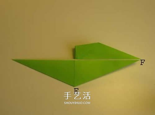 手工折紙翼龍的步驟圖 翼龍的折法圖解過程 -  www.rpnrmr.com