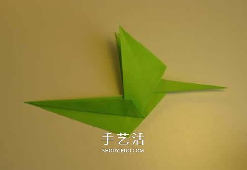 手工折紙翼龍的步驟圖 翼龍的折法圖解過程 -  www.rpnrmr.com